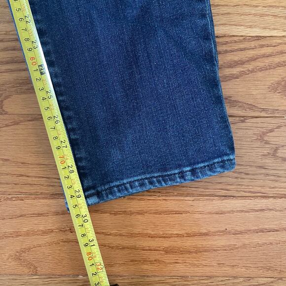 Bonobos Mens Jeans W29 L32 Blue Dark Wash Straight Leg Classic Denim Pants Basic - Picture 8 of 8